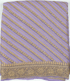 Light Purple - Pure Khaddi Chiffon Georgette Silk Banarasi Saree