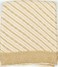 Off-White - Pure Khaddi Chiffon Georgette Silk Banarasi Saree
