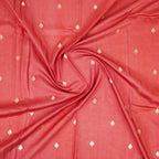 Dark Maroon - Pure Katan Georgette Banarasi Saree with Satin Border