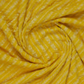 Gold Yellow - Pure Khaddi Chiffon Georgette Silk Banarasi Saree