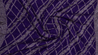 Purple - Pure Khaddi Chiffon Georgette Silk Banarasi Saree