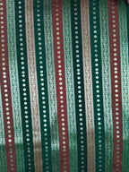 Multicolor Striped - Men's Silk Blend Sleeveless Striped Design Nehru Jacket