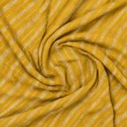 Mustard Yellow - Pure Khaddi Chiffon Georgette Silk Banarasi Saree