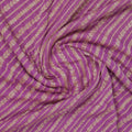 Lavender - Pure Khaddi Chiffon Georgette Silk Banarasi Saree