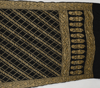 Black - Pure Khaddi Chiffon Georgette Silk Banarasi Saree