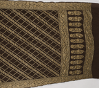Chocolate - Pure Khaddi Chiffon Georgette Silk Banarasi Saree