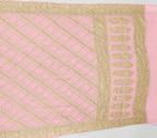 Baby Pink - Pure Khaddi Chiffon Georgette Silk Banarasi Saree