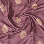 Mauve - Pure Soft Mashru Silk Banarasi Saree