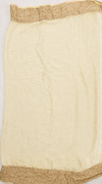 Off- White - Pure Khaddi Chiffon Georgette Silk Banarasi Saree
