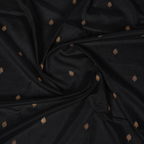 Black contrast with Red  - Pure Raw Mango Banarasi Saree